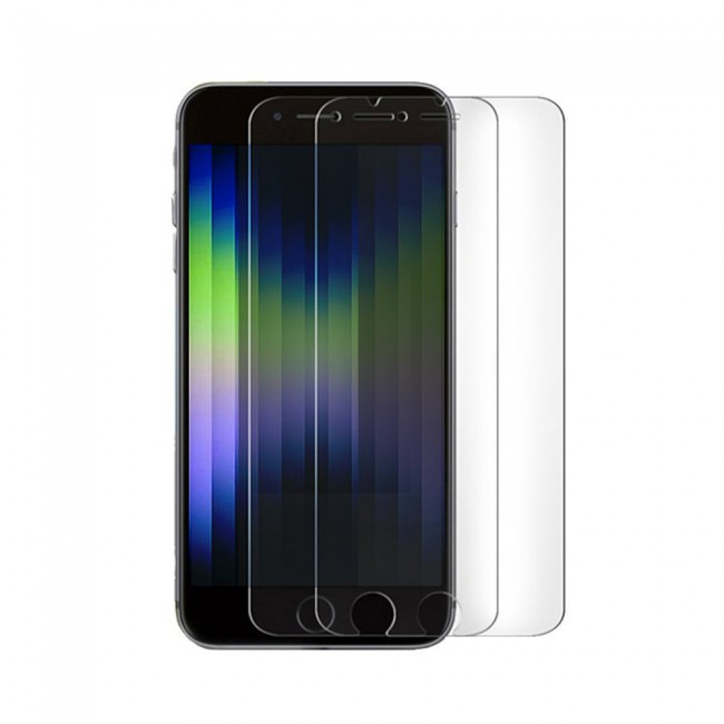iPhone SE 2022 Screen Protector Super Shieldz by Margoun - 2Pack Clear
