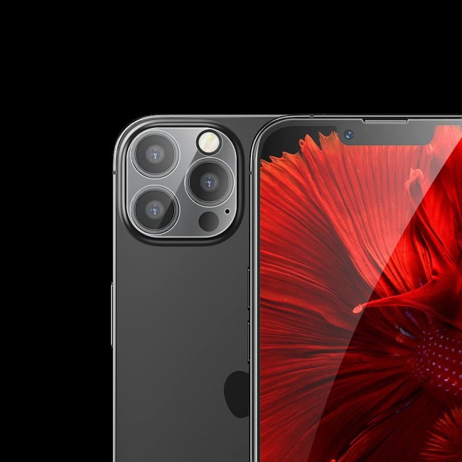 iPhone 13 Pro Max Camera Lens Protector 3D Tempered Film by Margoun