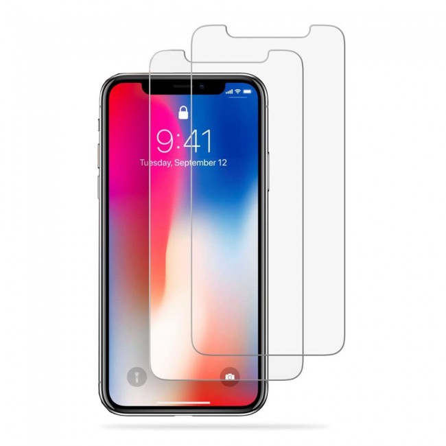 iPhone X and XS Tempered Screen Protector 2Pack Max Shieldz Margoun