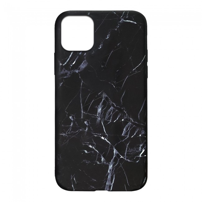 iphone 11 Pro Max Case Cover Marble Pattern (6.5 inch) - Black , White , Pink