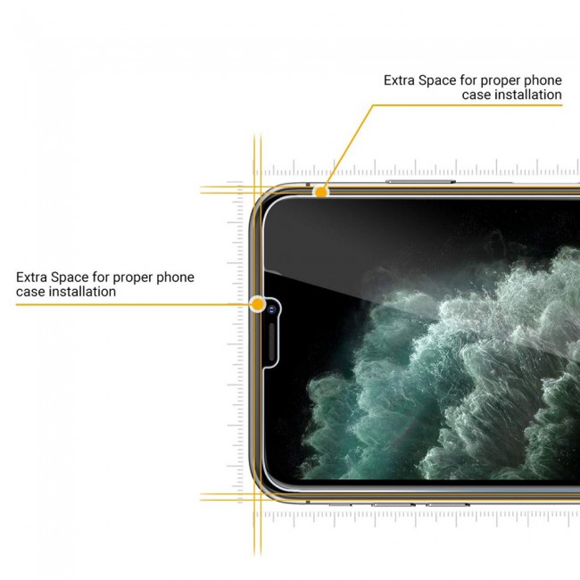 iphone 11 Pro Screen Protector and Case Cover Clear Margoun 2 Pack (5.8 inch)