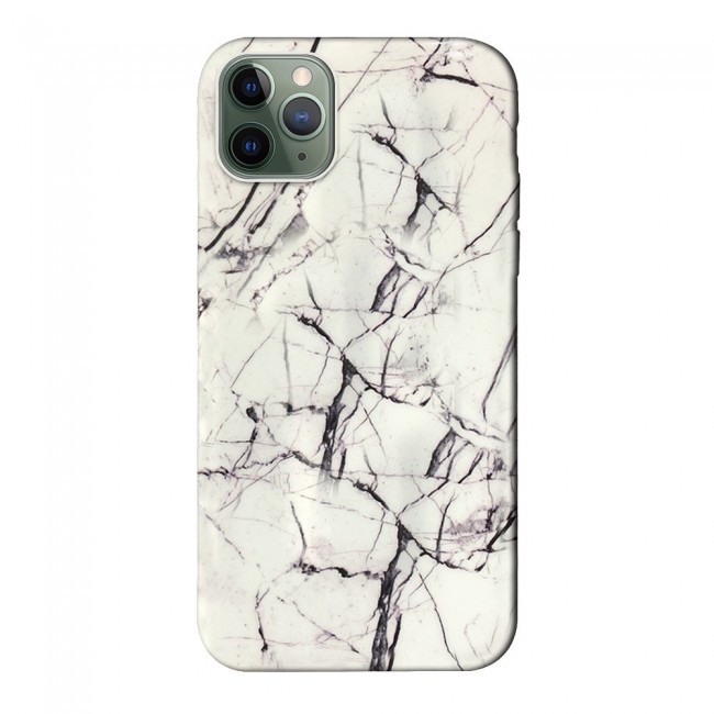 iphone 11 Pro Case Cover Marble Pattern (5.8 inch) - Black , White , Pink