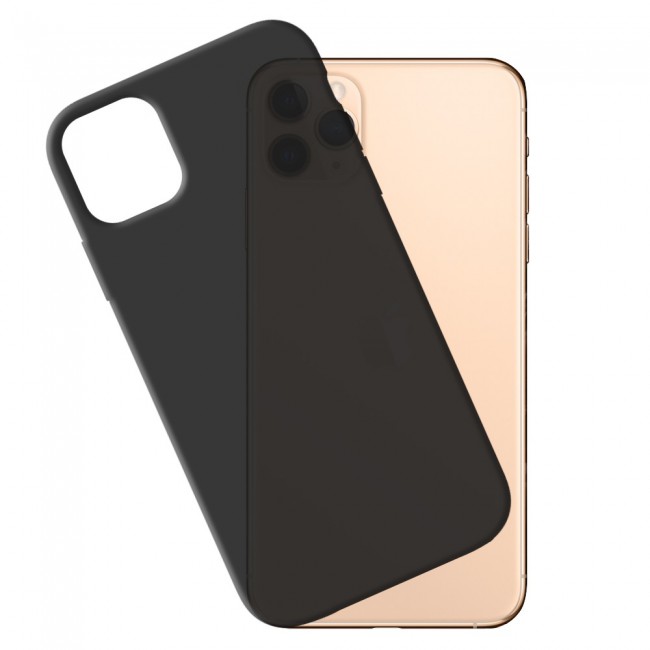 iPhone 11 Pro Max TPU Case Cover (6.5 inch) Margoun Soft case cover - Black