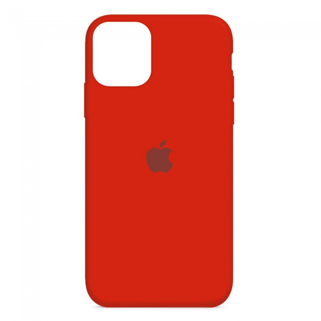 Margoun Silicone Case Cover for Apple iPhone 12 Pro Max - Red 