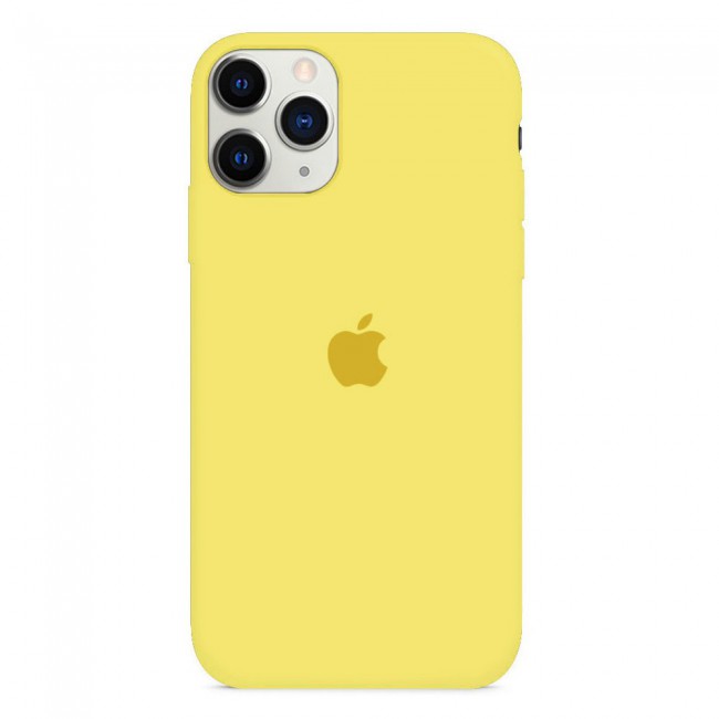 Margoun Silicone Case Cover for Apple iPhone 12 Pro Max - Yellow 
