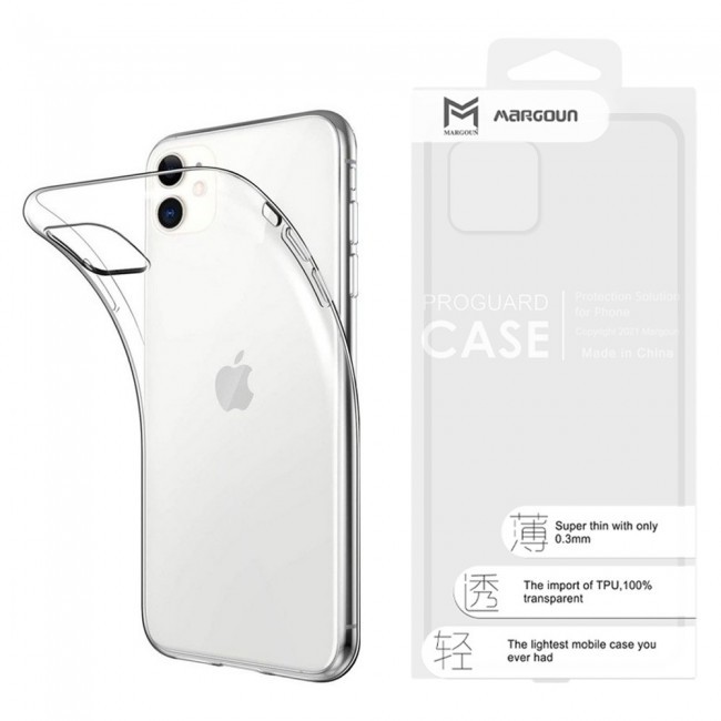 Apple iPhone 12 and 12 Pro Clear TPU Case Cover Proguard by Margoun