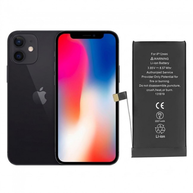 Margoun Replacement Battery for iPhone 12 Mini , High Capacity Li-ion Internal Battery Cell