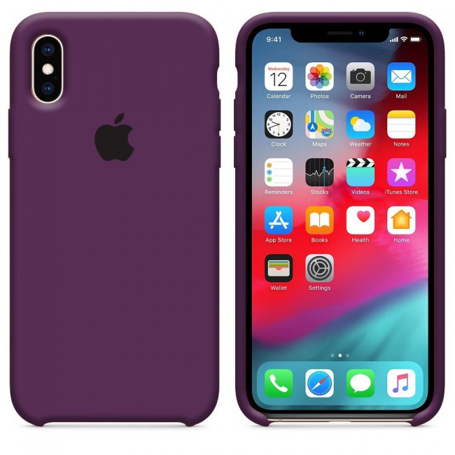 iphone XR Silicone Case Cover Margoun - Orange Stone Pink Taupe Purple Yellow Skyblue