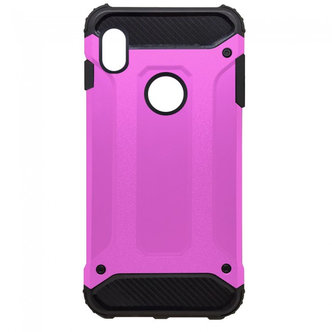 iphone X Heavy Duty Shock-Proof Case-Pink