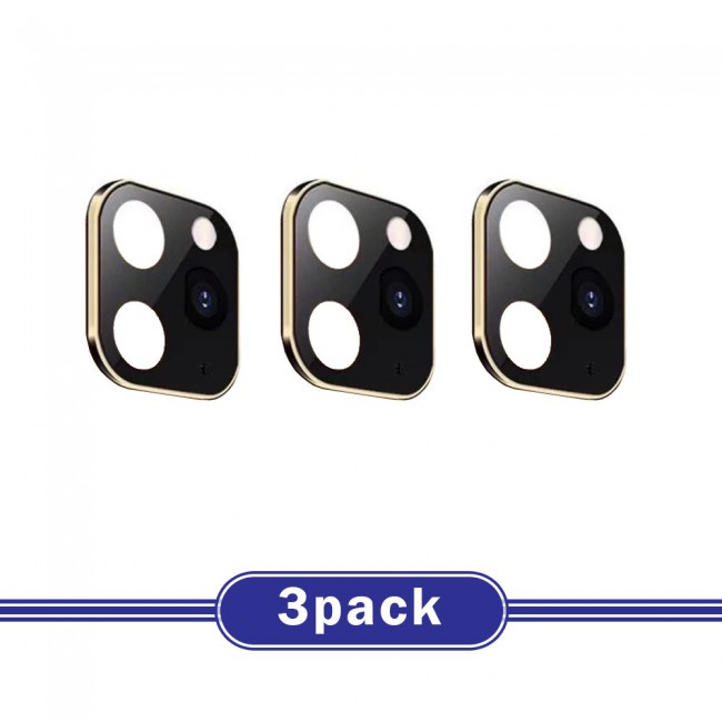 IPhone X Change to iPhone 11 Pro Metal Glass Lens Cover 3-Pack