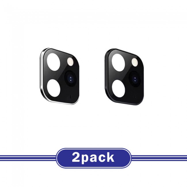IPhone X Change to iPhone 11 Pro Metal Glass Lens Cover 2-Pack