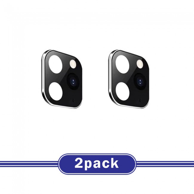 IPhone X Change to iPhone 11 Pro Metal Glass Lens Cover 2-Pack