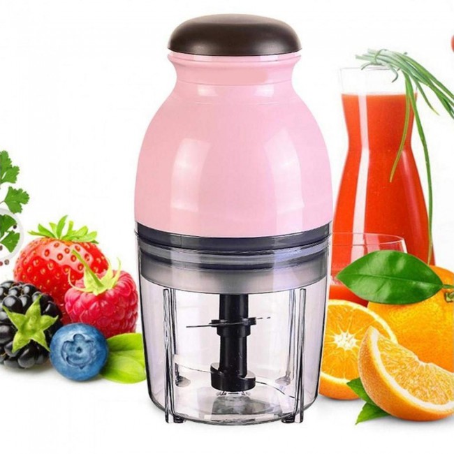 Margoun Capsule Cutter Quatre Multipurpose Food Processor - Pink