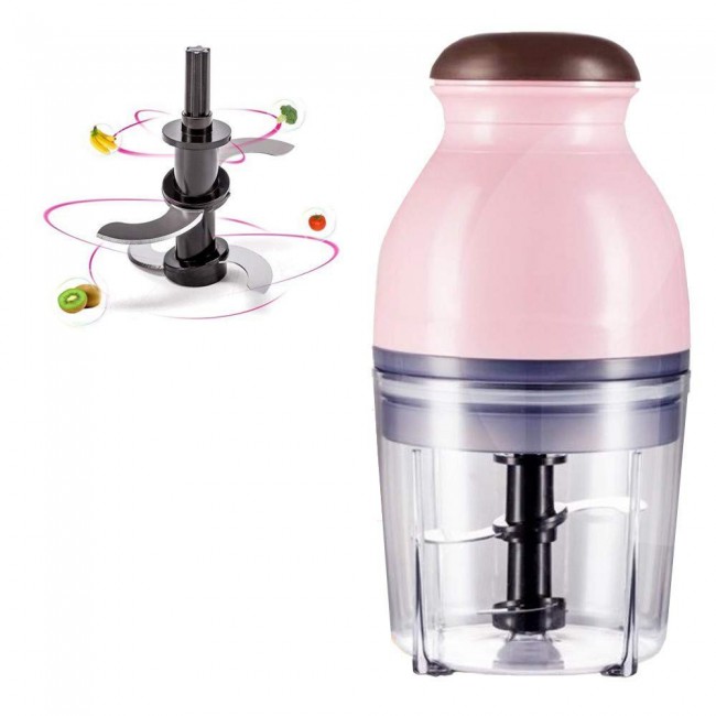 Margoun Capsule Cutter Quatre Multipurpose Food Processor - Pink