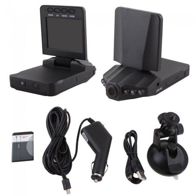 Margoun HD Portable DVR Camera with 2.5 Inch TFT LCD Screen - Black