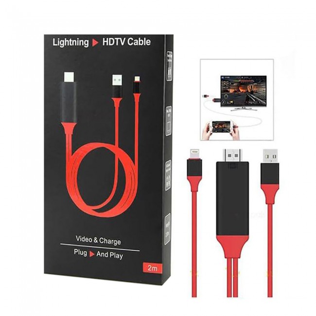 Margoun Lightning to HDTV HDMI Adapter Cable for Apple iPod Nano ipod Touch 2m GSMprice