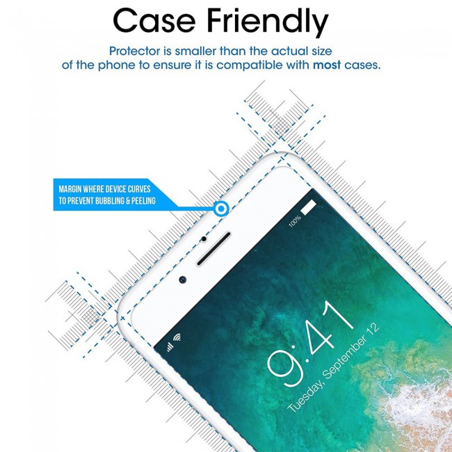 Tempered Glass Screen Protector for Apple iPhone 6 Plus 6s Plus Ultimate by Margoun