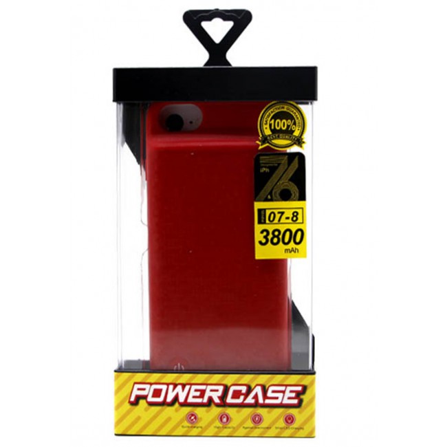 Margoun Back Up Battery Case 3800mah - Red