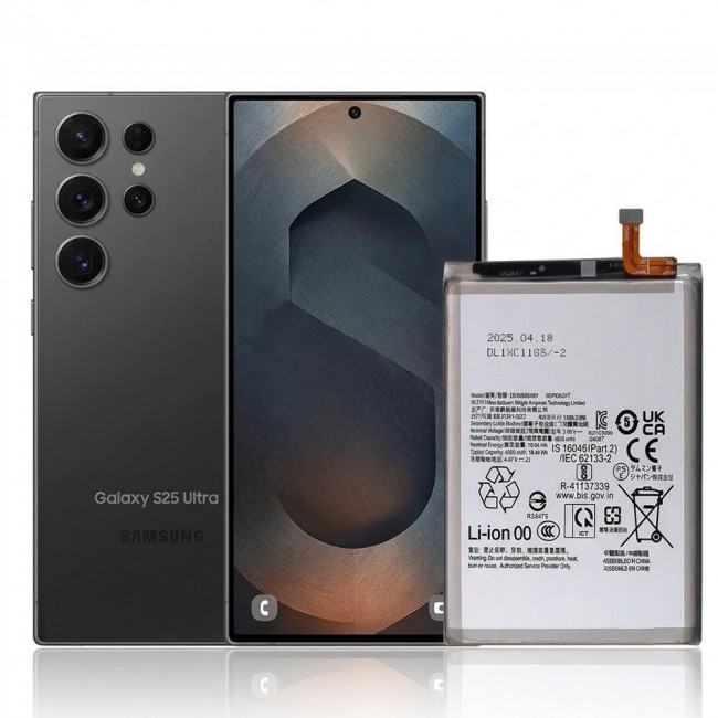 Margoun Replacement Battery for Samsung Galaxy S25 Ultra, High Capacity Li-ion Internal Battery Cell