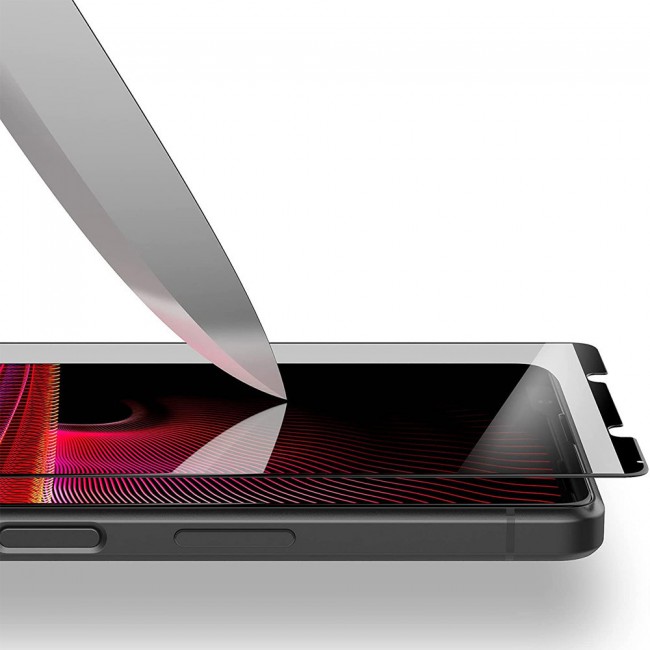 MARGOUN 2 Pack For Sony Xperia 1 III Tempered Glass Screen Protector With Easy Installation Tray Anti Scratch Bubble Free