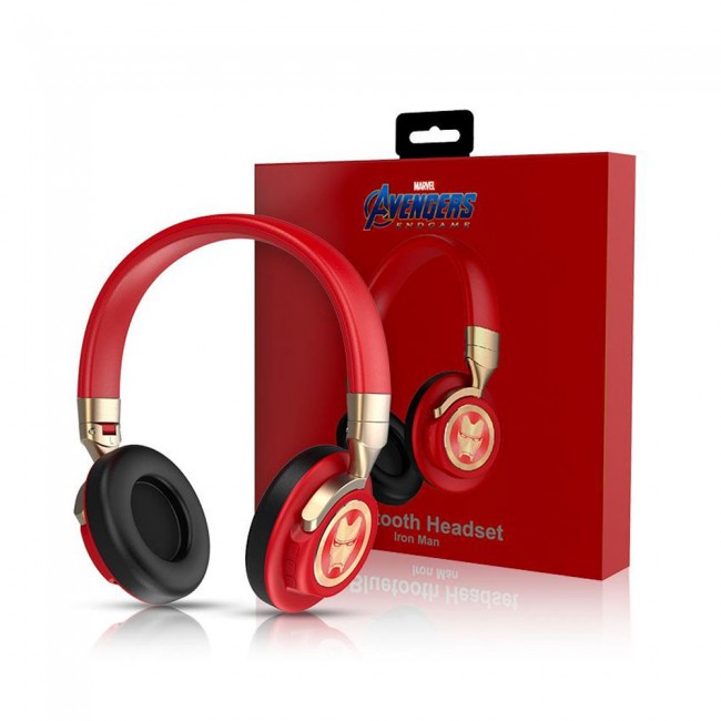 Marvel Avengers Infinity War Headphone Iron Man Bluetooth Foldable