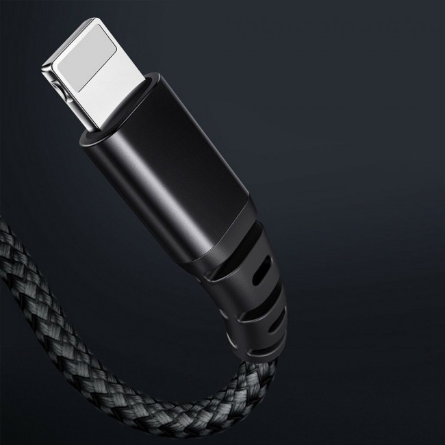 Mcdodo 4-In-1 Fast Charging 2.4A Cables – 2× Lightning , 1× Usb Type-C , 1× Micro-USB – Compatible with All the Smartphones and Tablets