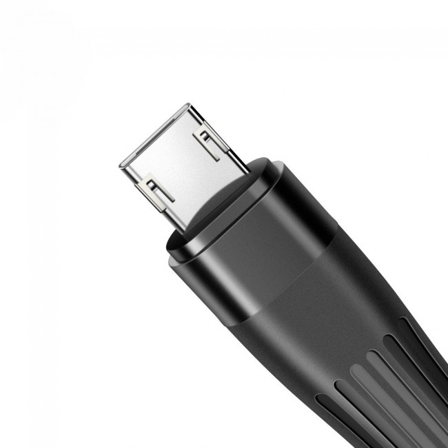 Mcdodo PCL_00MSZ232 Jazz Series Car Charger with 2 in 1 Lightning/Micro USB Cable - Black