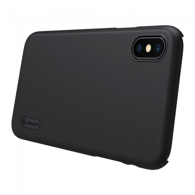 Nillkin Super Frosted Case Cover for Apple iPhone X - Black