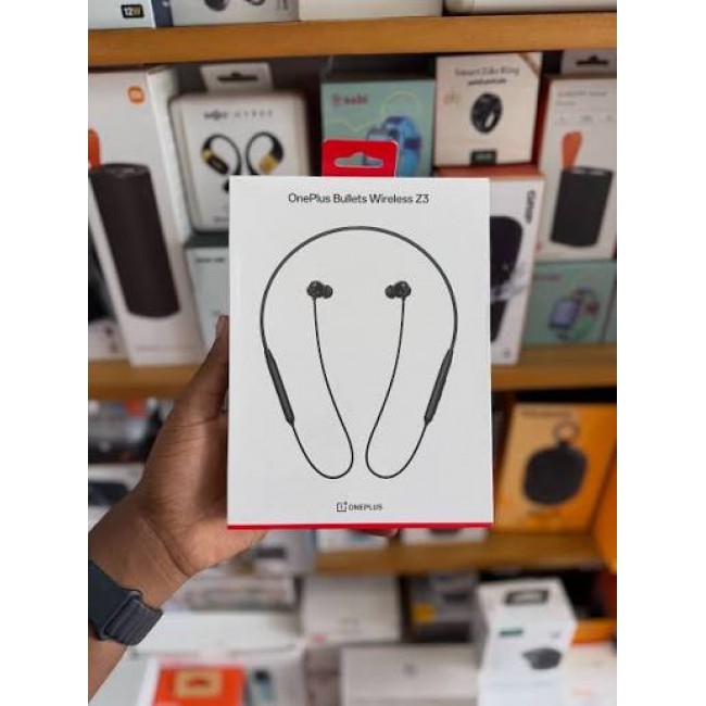 OnePlus Bullets Wireless Z3 - 5-inch Bluetooth Headphones, spatial audio, 12.4 mm drivers, 36 hours battery life (Mambo Midnight)