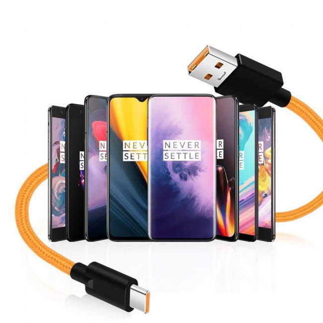 Original Oneplus Type-c Charging Cable 1m - Orange