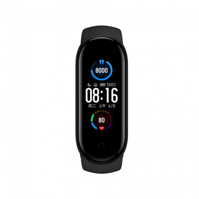 2021 M6 Smart Watch with Fitness Tracker and Sleep Monitoring - Black
