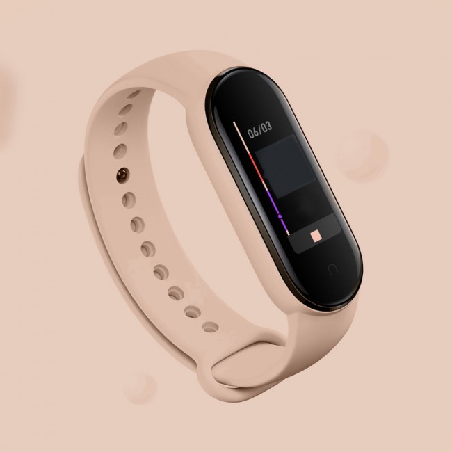2021 M6 Smart Watch with Fitness Tracker and Sleep Monitoring - Light Pink