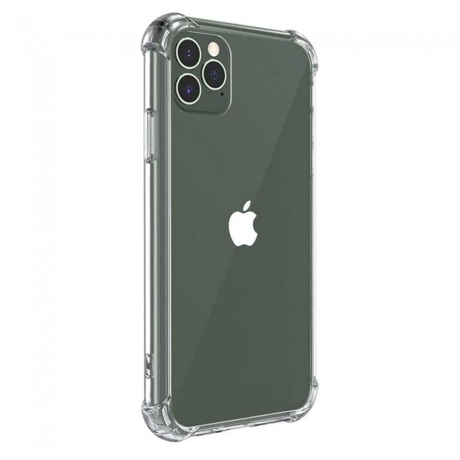 APPLE iPhone 12 PRO Max TPU Gorilla Clear Case Cover with 2Pack Screen Protector