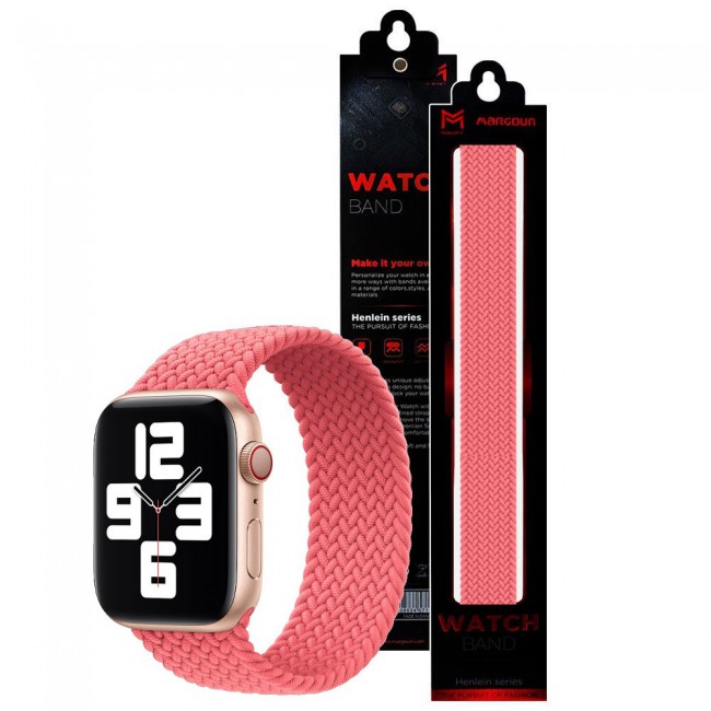Apple watch best sale braided band size