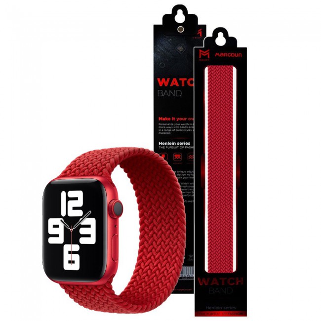 Braided solo loop red store