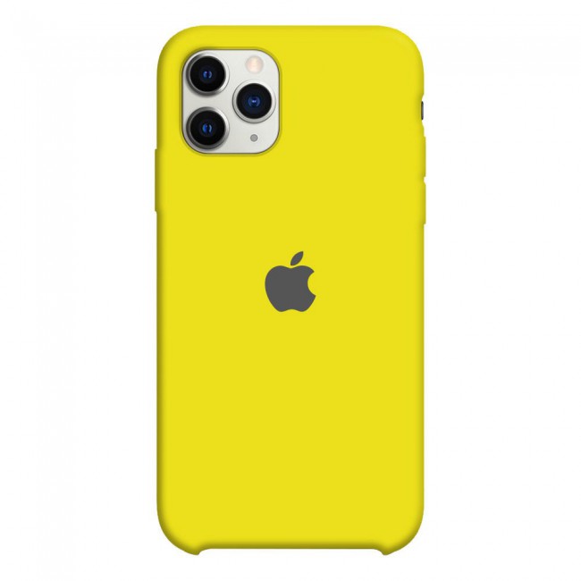 Margoun Silicone Case Cover for Apple iphone 11 Pro Max - Yellow