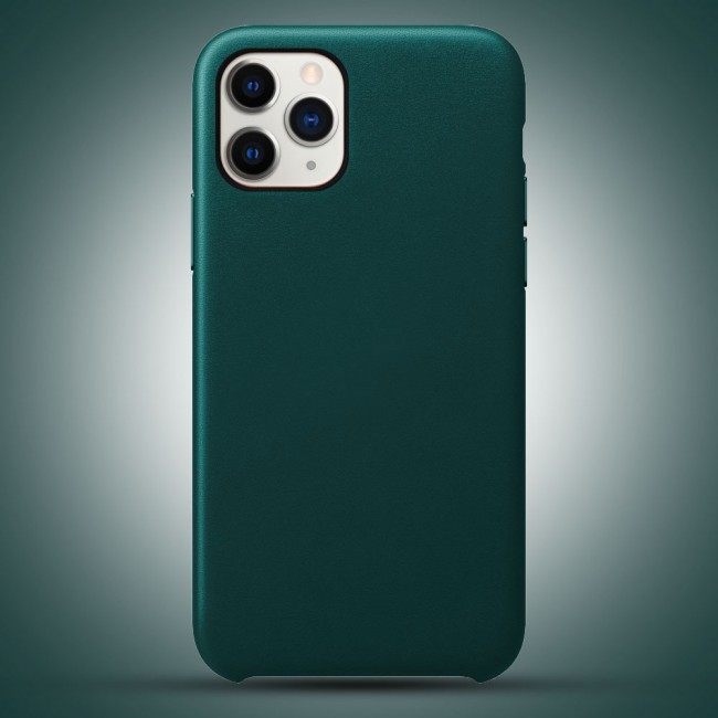 Apple iPhone 11 Pro Protective Leather Case Cover - Green