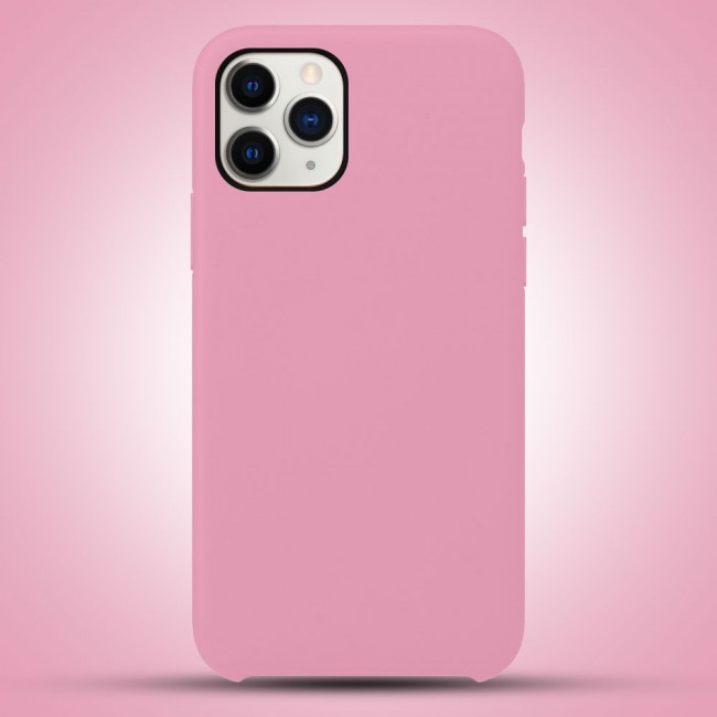 Apple iPhone 11 Pro Protective Leather Case Cover - Pink