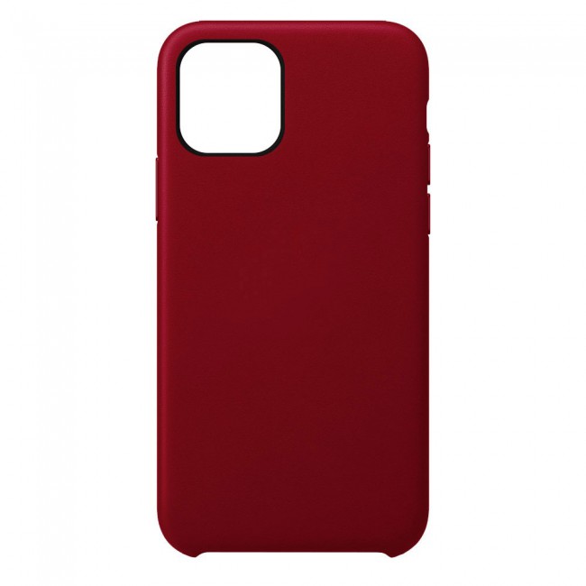 Apple iPhone 11 Pro Protective Leather Case Cover - Red