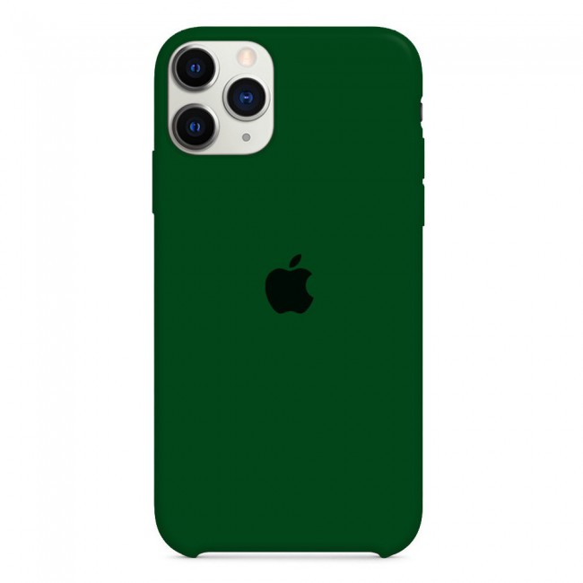 Margoun Silicone Case Cover for Apple iPhone 12 Pro Max - Forest Green