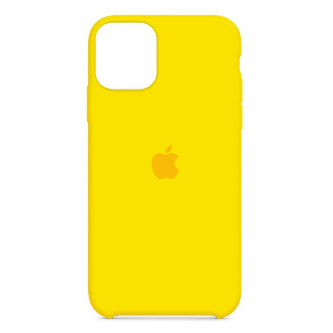 Margoun Silicone Case Cover for Apple iPhone 12 Pro Max - Hot Yellow