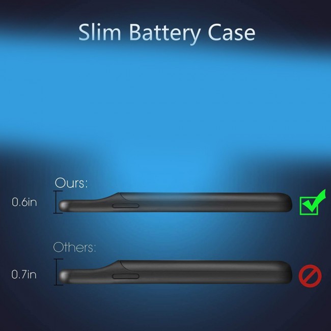 Apple iPhone 12 Pro Max Smart Battery Case 4500mAh - Black 