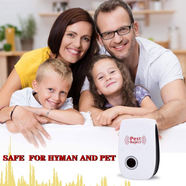 Electronic Ultrasonic Pest Repeller Mosquito Killer 6-Pack