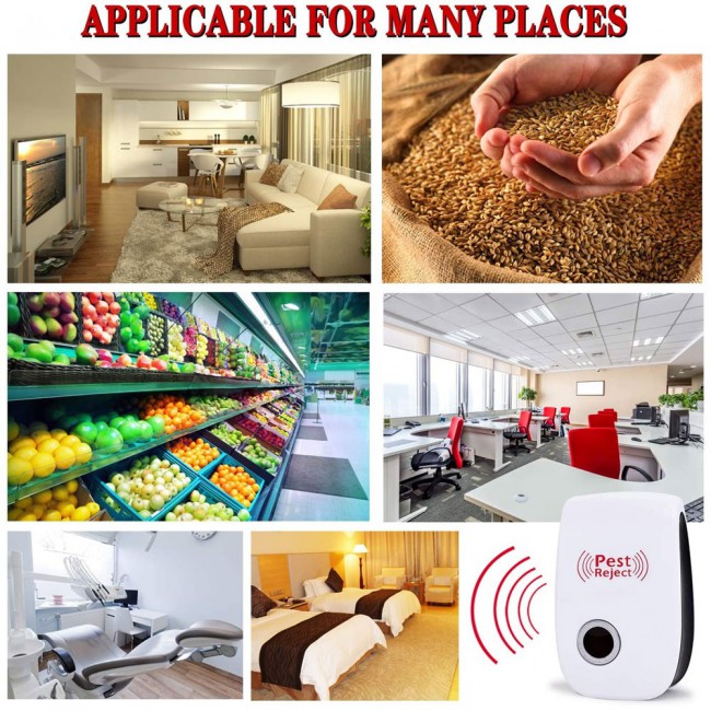 Electronic Ultrasonic Pest Repeller Mosquito Killer 6-Pack