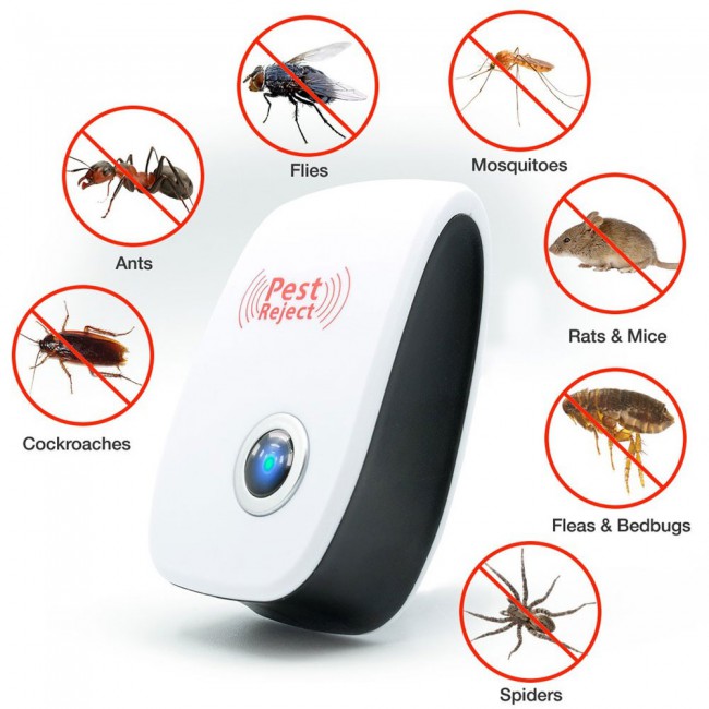 Electronic Ultrasonic Pest Repeller Mosquito Killer 6-Pack