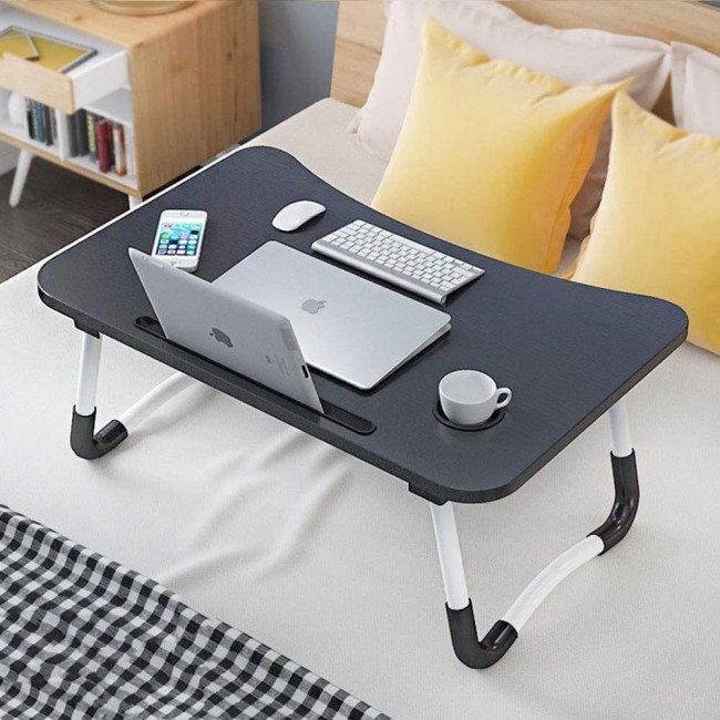 Bed discount table foldable
