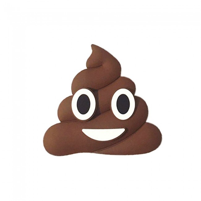 Funny poop Cartoon Power Bank Portable Power Supplier External Battery for Smart Phones
