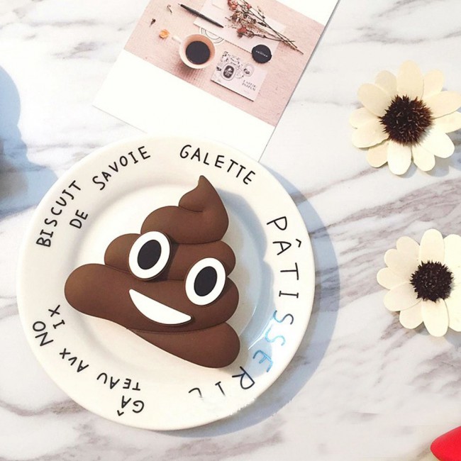 Funny poop Cartoon Power Bank Portable Power Supplier External Battery for Smart Phones