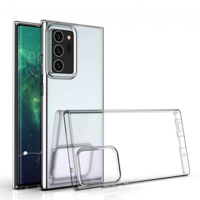 Samsung Galaxy Note 20 Ultra - Clear TPU Cover with 3D Tempered Screen Protector