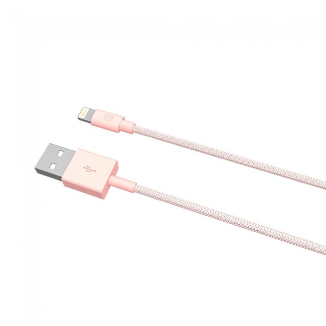 Griffin Charge  Sync Lightning Cable Adapter Braided Nylon 1m , 3.2ft for Apple iphone X / iphone XS / iphone XS MAX / iphone XR ( White , Yellow , Rose Gold )
